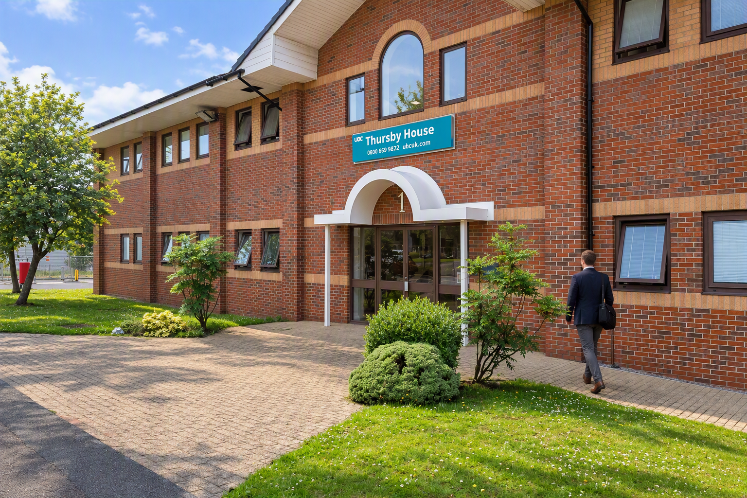 Thursby Entrance